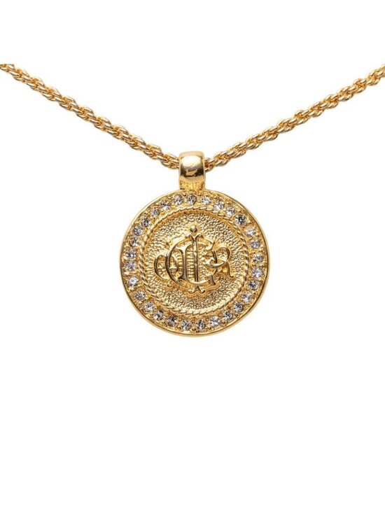 Christian Dior Jewelry - Dior Logo Emblem Round Necklace